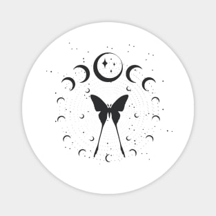 Butterfly Moon Magnet